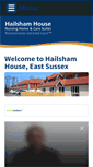 Mobile Screenshot of hailshamhouse.co.uk